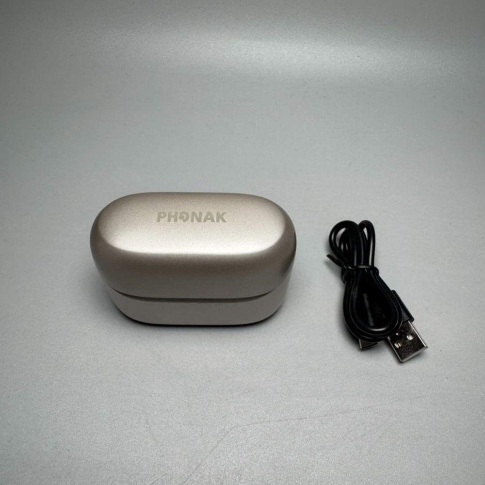 Phonak Charger Go RIC I – Portable Charging Case W/ Power Chord